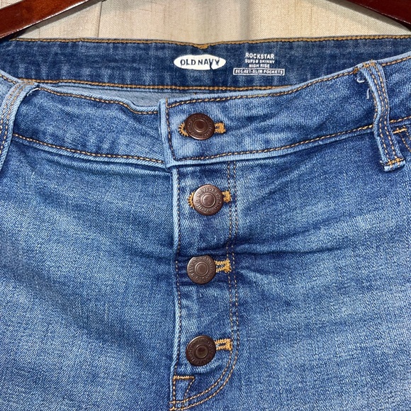 Old Navy size 16 Rockstar Super Skinny High Rise - Picture 2 of 12